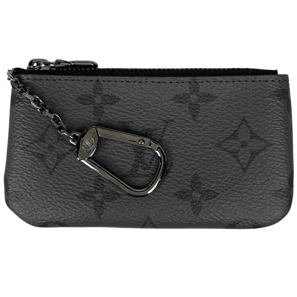 Louis Vuitton Card Wallet Pochette Monogram Eclipse Reverse Noir Black